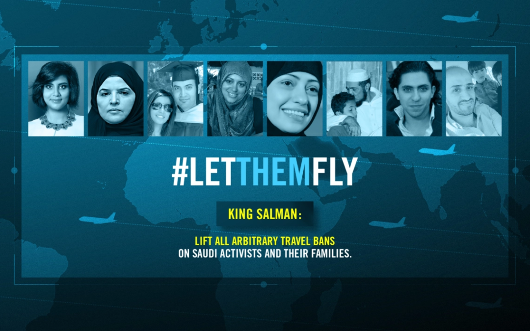 Saudi Arabia: New campaign highlights use of punitive travel bans targeting activists and their families